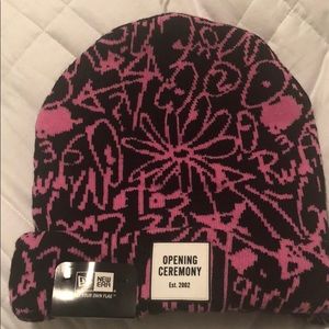 Opening Ceremony x New Era graffiti beanie